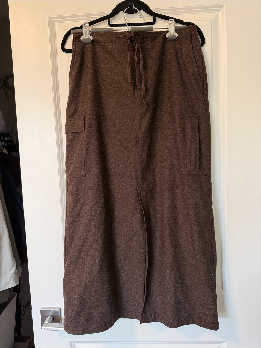 Eddie Bauer Wool Blend Utility Skirt